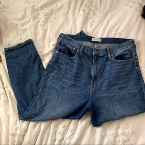 Madewell mom jeans